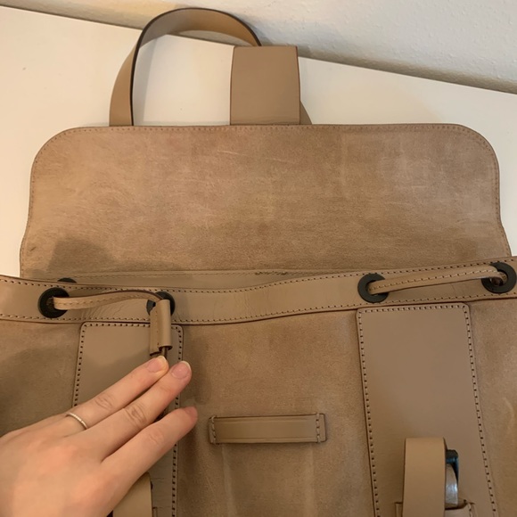 Gucci vintage Beige Suede/Leather bag - Picture 15 of 16
